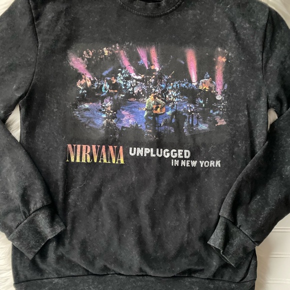 Nirvana Unplugged Crewneck - Picture 1 of 6